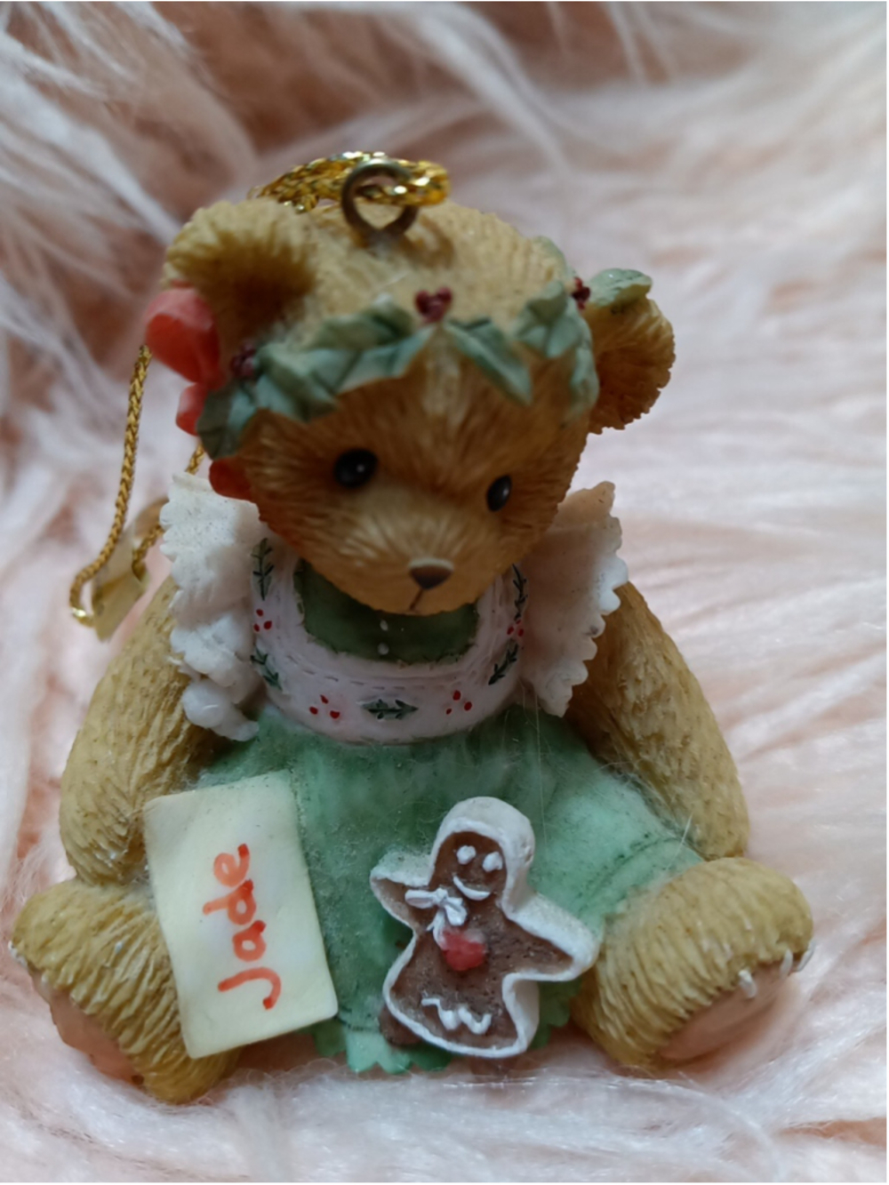 Cherished Teddies Jade 2006 Beary Christmas To One Sweet Cookie Christmas Hangin